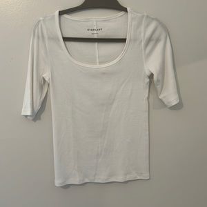 Everlane ribbed t shirt